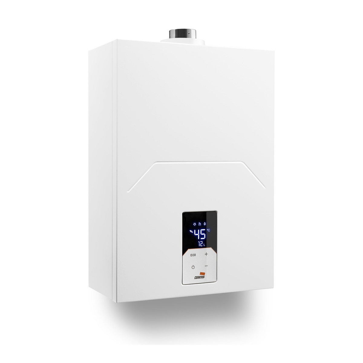 Calentador gas butano Cointra CETI10B + Kit estandar V16983, clase A, estanco, 10 litros, blanco